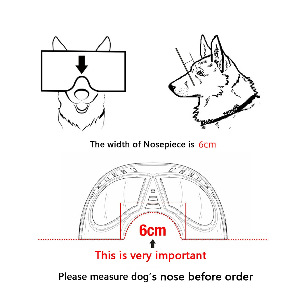 Protective Dog Sunglasses - Shield Your Furry Friend's Eyes in Style! - Happy Tail Center