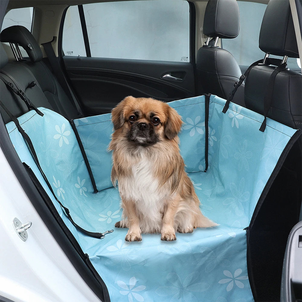 SafeRide Waterproof Pet Car Seat Cover: Travel Safely and Comfortably with Your Pet - Happy Tail Center