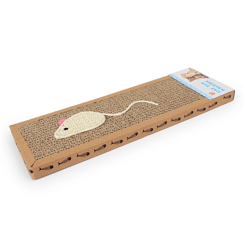 Cat Scratching Board Mat โ Claw Paw Scraper and Furniture Protector - Happy Tail Center