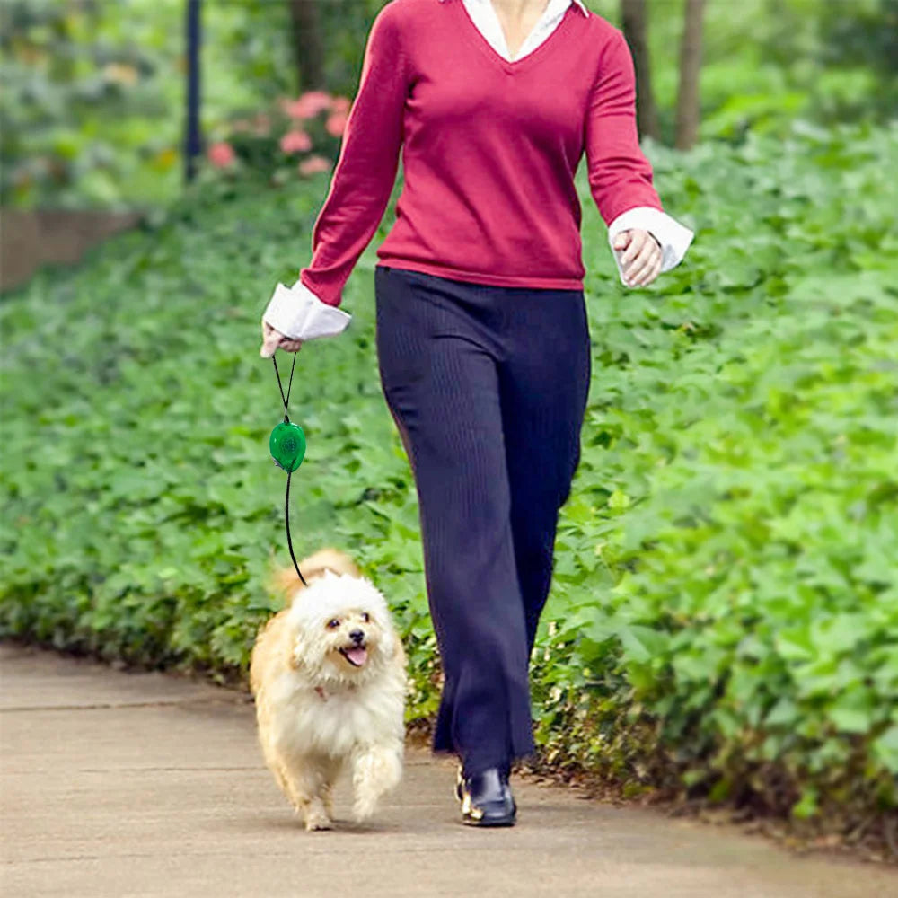 Retractable Nylon Dog Leash - Automatic Extending Pet Leash for Small Dogs, Cats, Puppies - Happy Tail Center