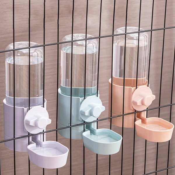 Automatic Pet Feeder: Hangable Bowl for Water & Food