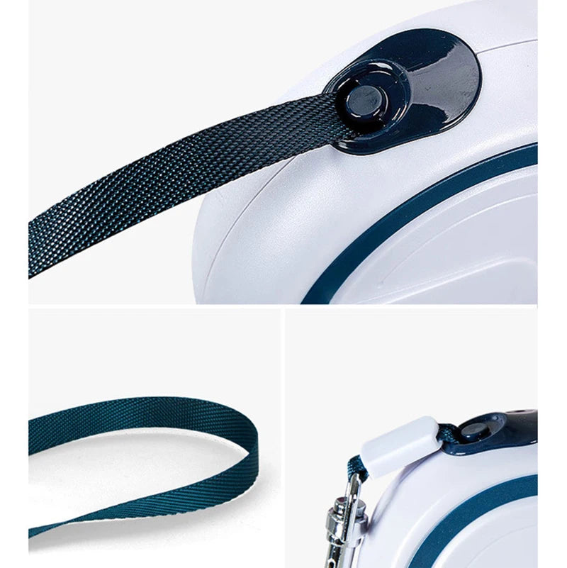 Durable Automatic Retractable Pet Dog Leashes: Unleash Freedom - Happy Tail Center