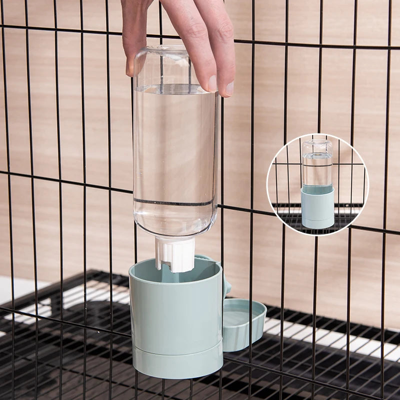 Automatic Pet Feeder - Hangable Bowl For Water & Food | Convenient Feeding Solution - Happy Tail Center