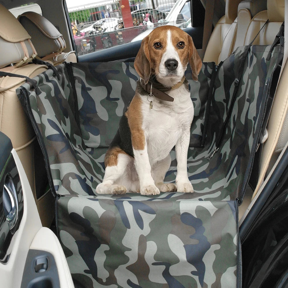 SafeRide Waterproof Pet Car Seat Cover: Travel Safely and Comfortably with Your Pet - Happy Tail Center