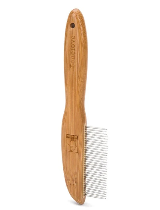 Pet Comb with Steel Needles and Ergonomic Handle - Happy Tail Center