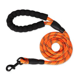 Reflective Strong Dog Leash – 150/200/300cm for Small, Medium, and Large Dogs