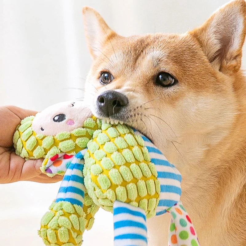 Interactive Plush Pet Puzzle Toy for Cats and Dogs