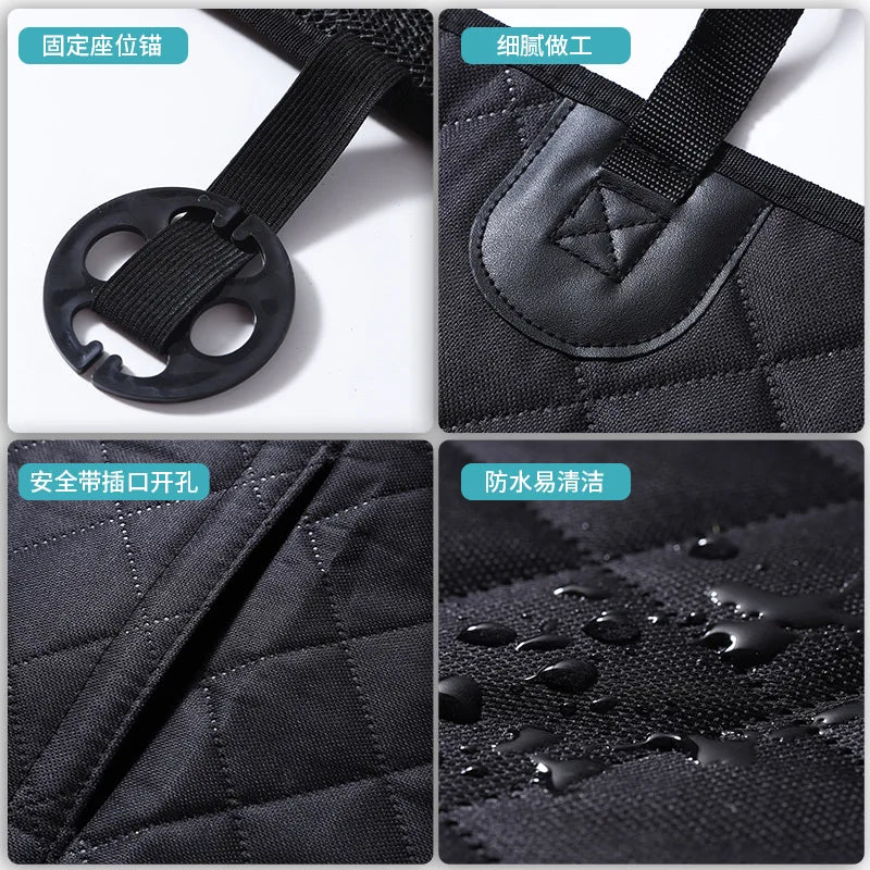 Waterproof Dog Car Seat Cover - Travel Hammock and Mat