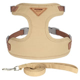 Stylish Cat and Dog Harness with Leash Set: Comfort and Style Combined