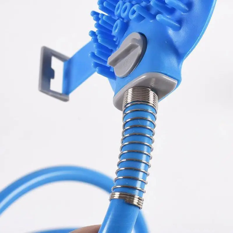 Multi-Functional Pet Shower Nozzle - Silicone Massage Tool for Cats and Dogs