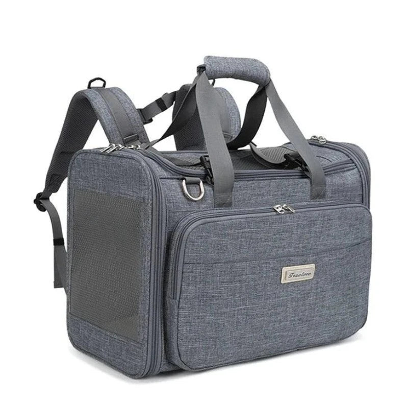 Travel in Style and Comfort Pet Bag Carrier β Your Pet's Perfect Travel Companion! - Happy Tail Center