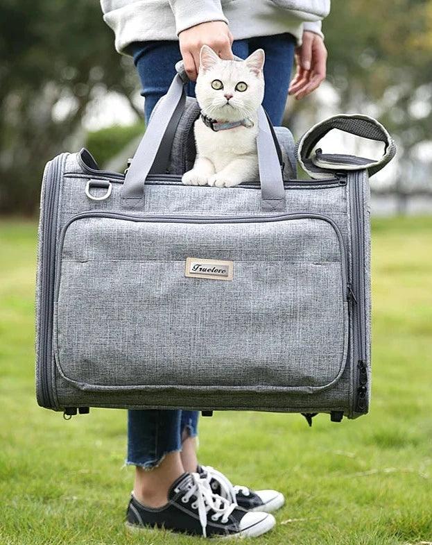 Travel in Style and Comfort Pet Bag Carrier β Your Pet's Perfect Travel Companion! - Happy Tail Center