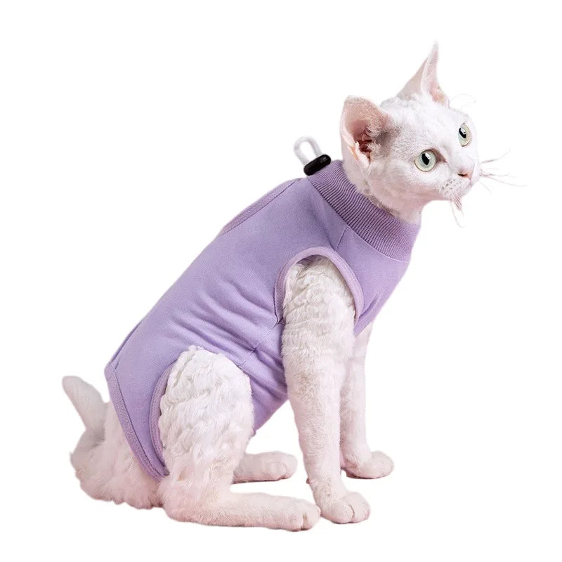 Soft Cat and Puppy Weaning Suit - Anti-Licking Recovery Clothes