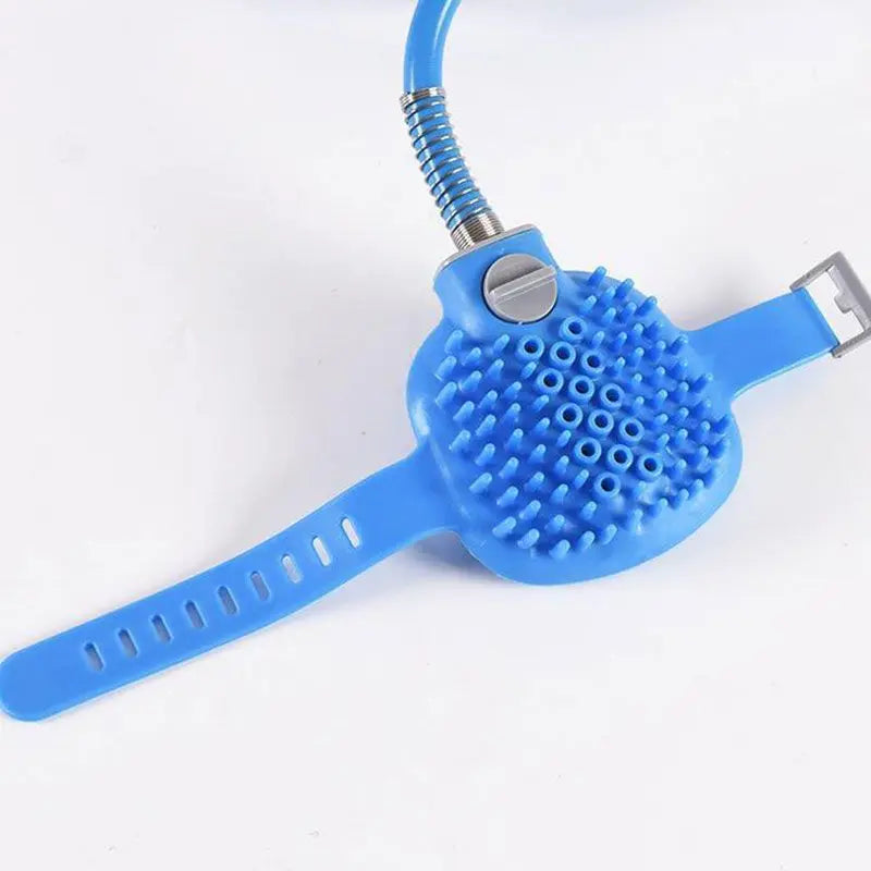 Multi-Functional Pet Shower Nozzle - Silicone Massage Tool for Cats and Dogs