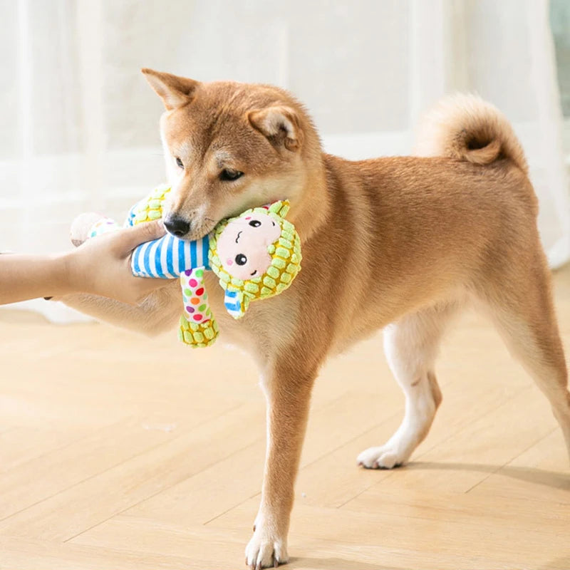 Interactive Plush Pet Puzzle Toy for Cats and Dogs