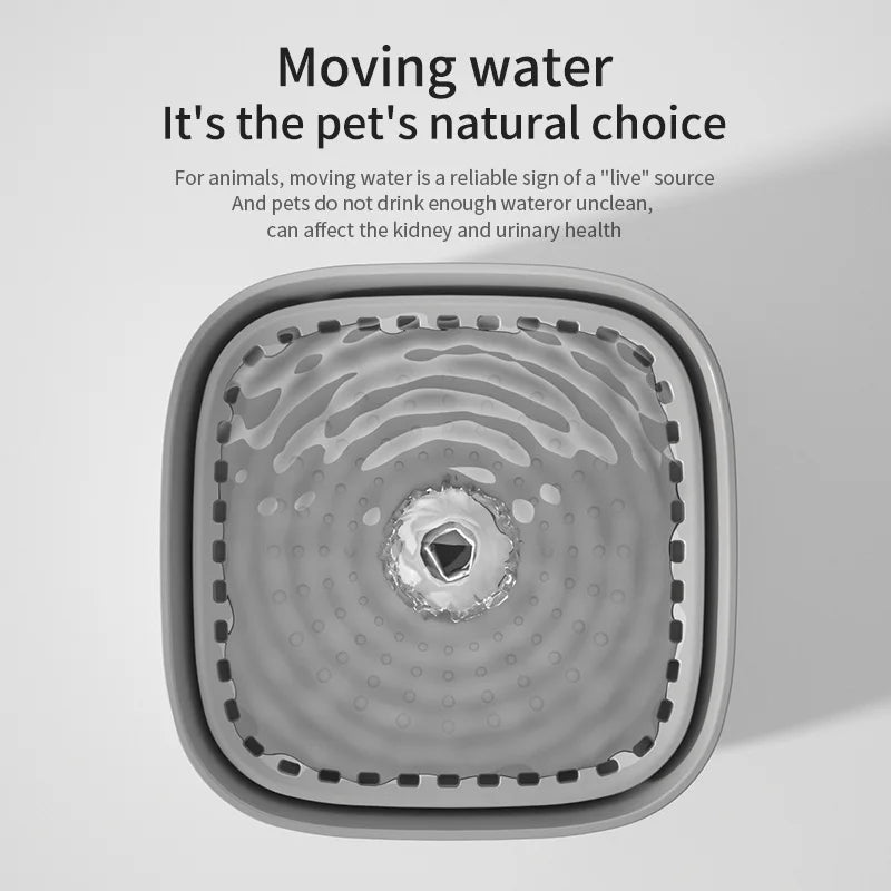3L Automatic Cat Water Fountain - Silent USB Electric Filter Dispenser