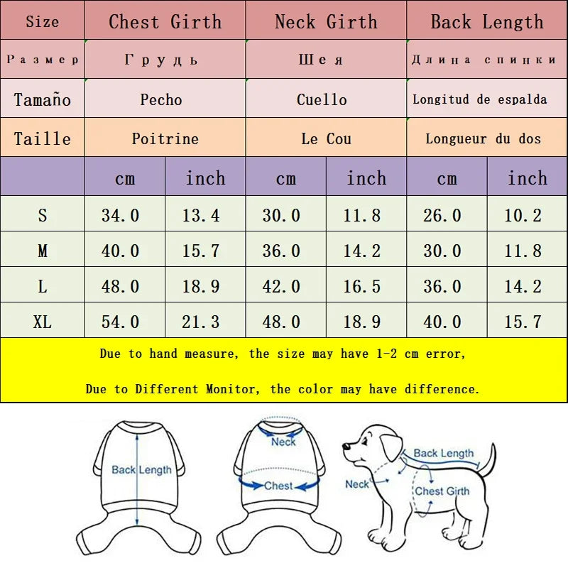 Warm Fleece Pet Jacket with D-Ring - Small Dog and Cat Vest