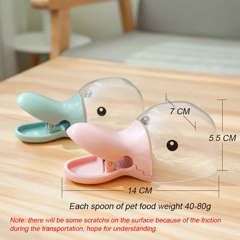Multi-Function Pet Food Spoon and Bowl