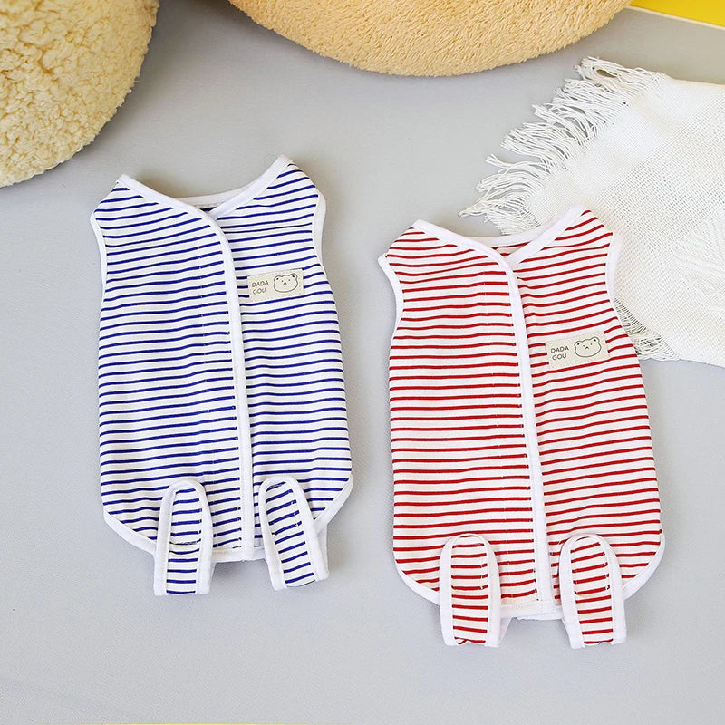 Breathable Pet Recovery Jumpsuit for Cats and Dogs