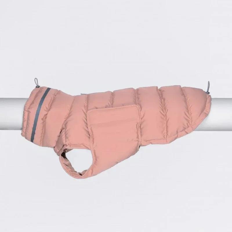Winter Adjustable Dog Down Jacket - Windproof and Waterproof - Happy Tail Center