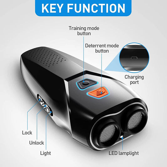 High-Power Ultrasound Dog Repeller & Training Device