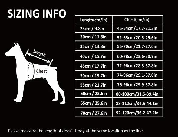 Windproof Reflective Dog Winter Coat - Ideal for Outdoor Adventures! - Happy Tail Center