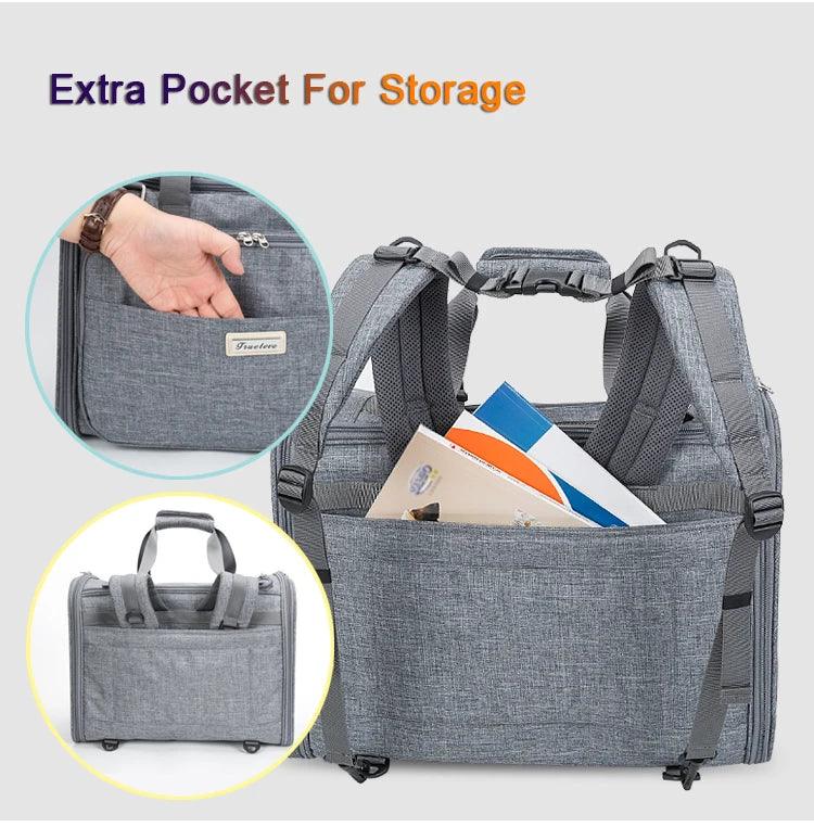 Travel in Style and Comfort Pet Bag Carrier β Your Pet's Perfect Travel Companion! - Happy Tail Center