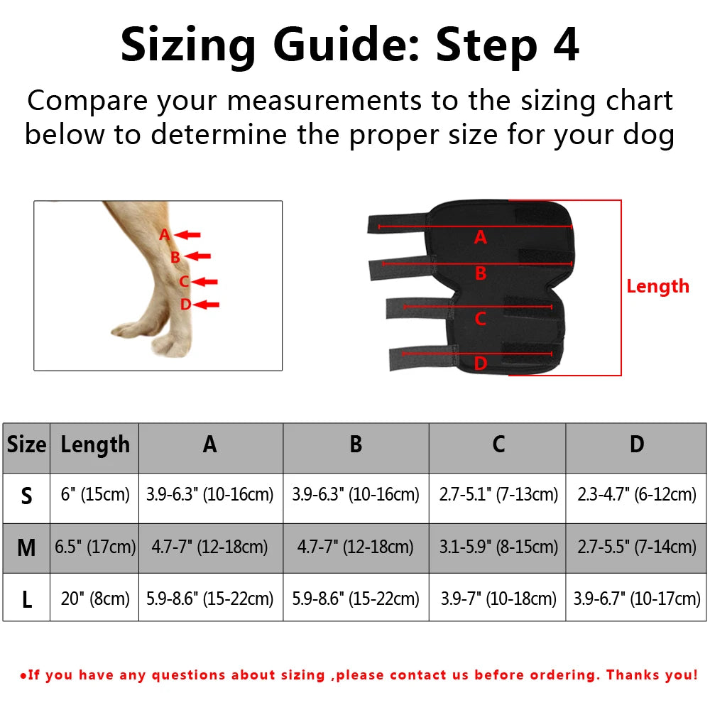 CanineCare Rear Leg Support Brace | Essential Aid for Pet Recovery - Happy Tail Center