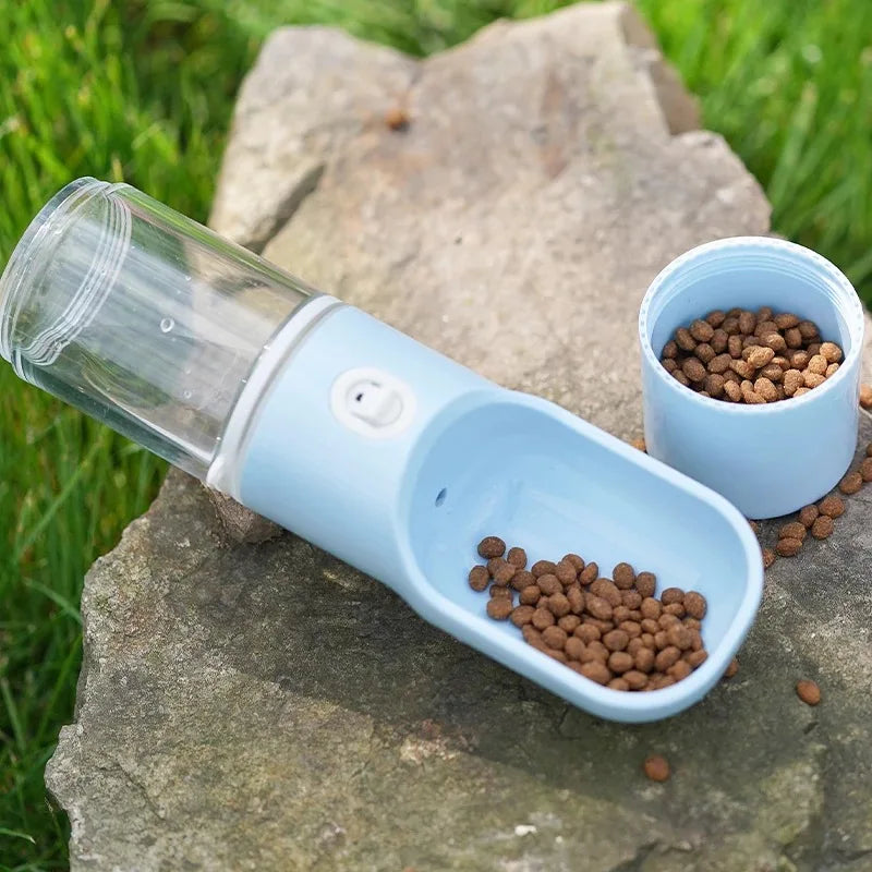 Portable Pet Water Bottle for On-the-Go Hydration & Feeding - Happy Tail Center