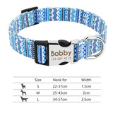 Buckle-Engraved Nylon Dog Collar: Personalized Safety for Your Pet