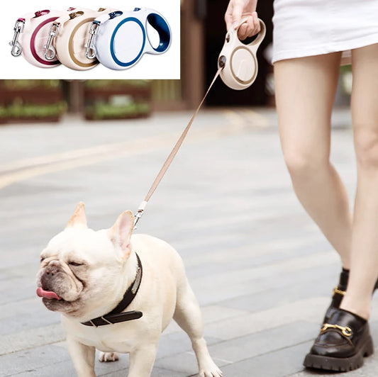 Durable Automatic Retractable Pet Dog Leashes: Unleash Freedom - Happy Tail Center