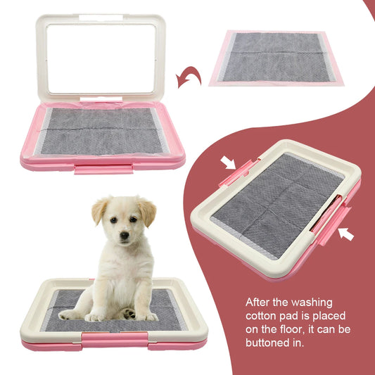 EasyPotty Portable Pet Training Toilet | Indoor Dog & Cat Potty Solution - Happy Tail Center