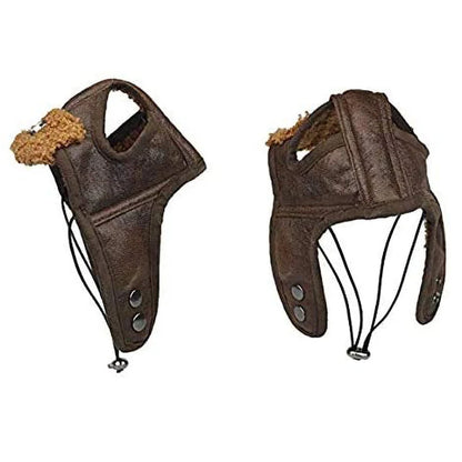 Winter Warm Pet Hat - Cozy Cashmere Pilot Cap for Dogs - Happy Tail Center