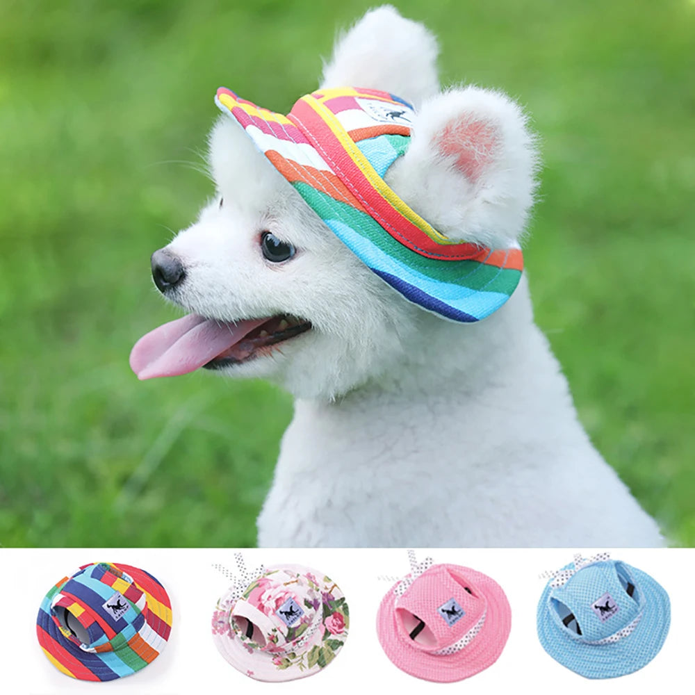 Stylish and Protected Fashionable Pet Dog Cap: Keep Your Pet Cool and Chic! - Happy Tail Center