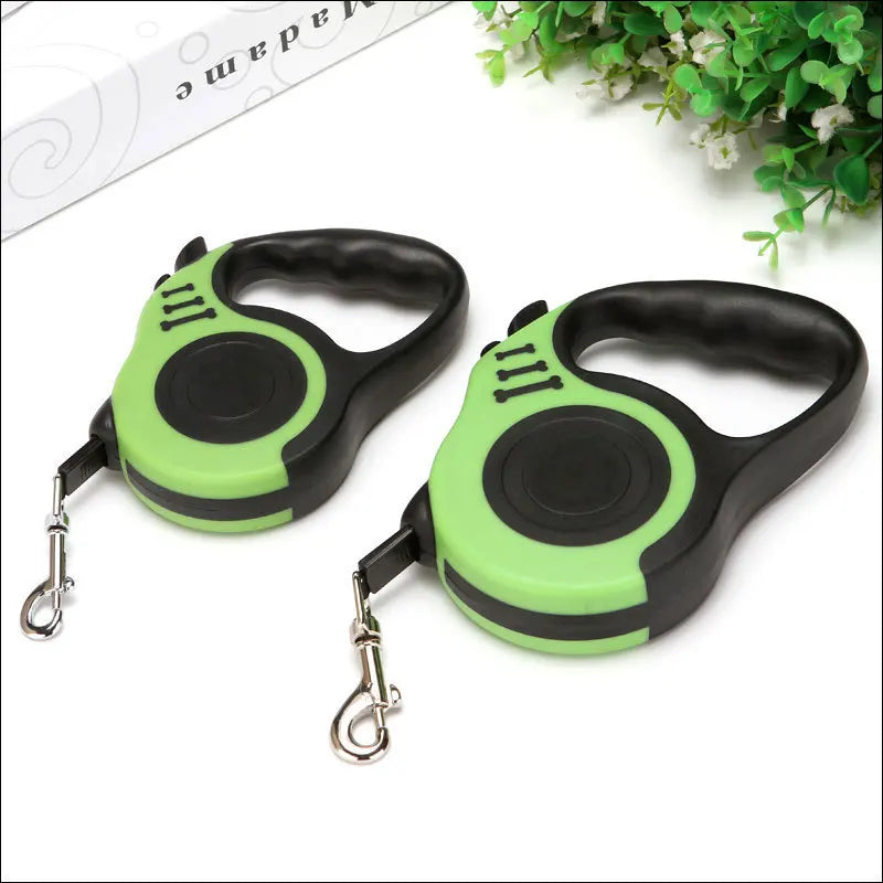 Flexible Retractable Nylon Dog Leash for Small to Medium Pets