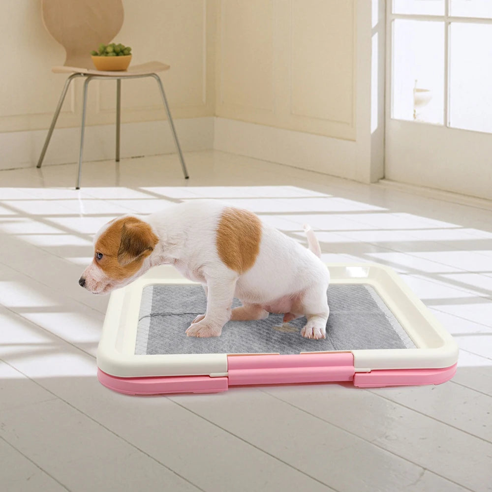 EasyPotty Portable Pet Training Toilet | Indoor Dog & Cat Potty Solution - Happy Tail Center