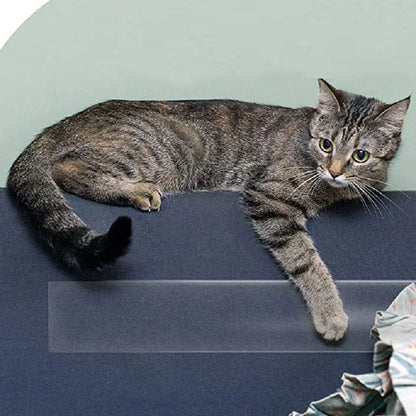Clear Self-Adhesive Cat Scratching Guard Sofa & Furniture Protector Tape - Happy Tail Center (View 3)
