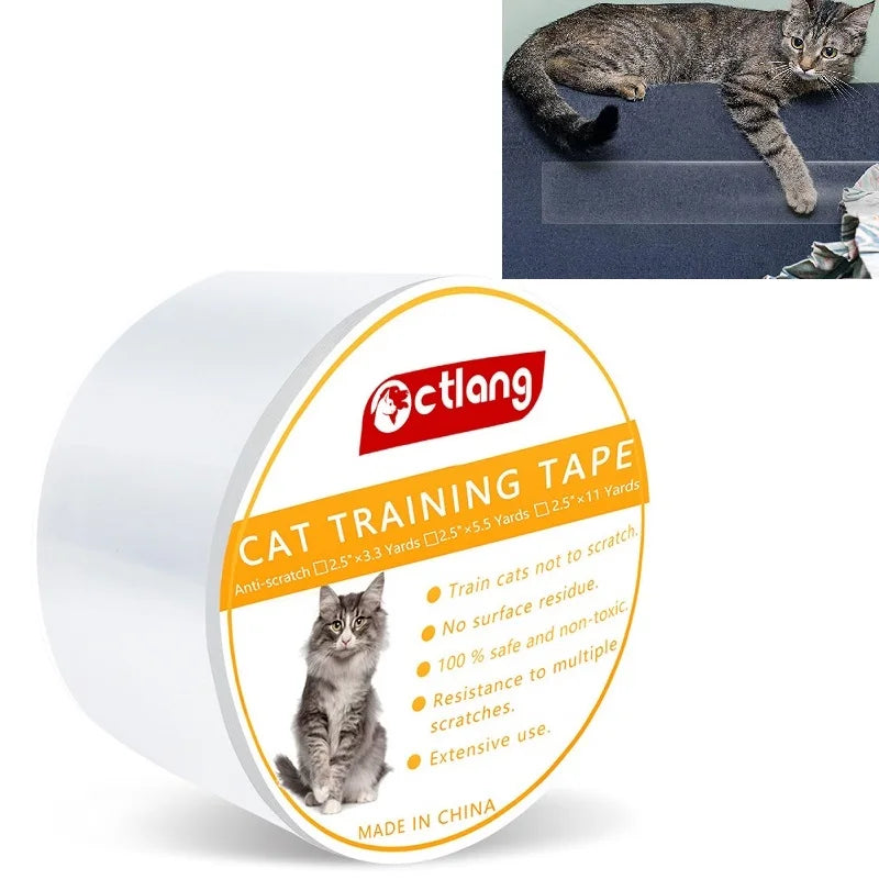 Cat Scratching Guard Sofa Protector Tape - Anti-Bite Claw Training Home Décor - Free Shipping