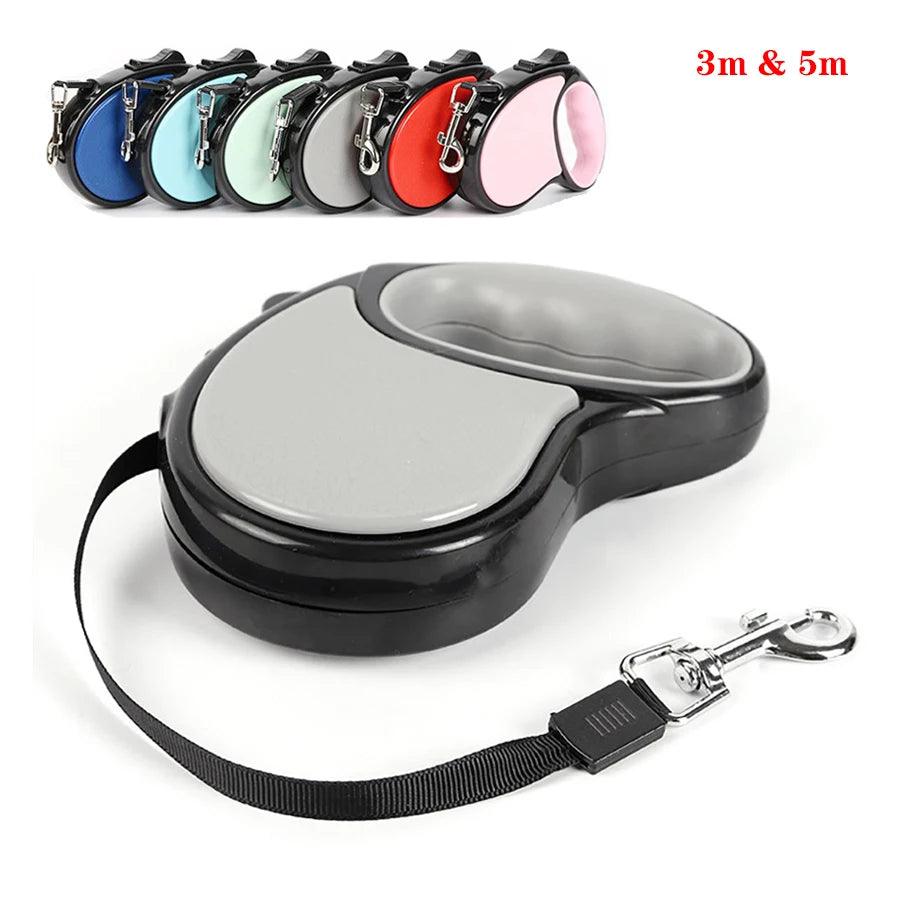 New Retractable Dog Leash – Automatic and Durable Nylon Lead for Small to Medium Dogs! - Happy Tail Center