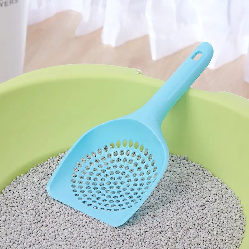 Quality Plastic Litter Scoop Sifter - Pet Feces Shovel Toilet Cleaning Tool for Cats and Dogs - Happy Tail Center