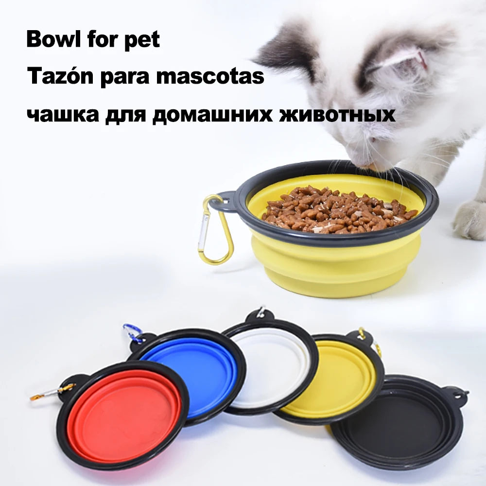 Portable Pet Dog Water Bottle - Water Bowl for Dogs, Cats, and Small Pets - Happy Tail Center