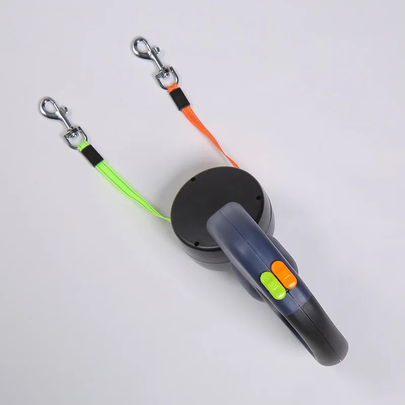 LED Automatic Retractable Traction Rope with Two-Headed Design - Happy Tail Center