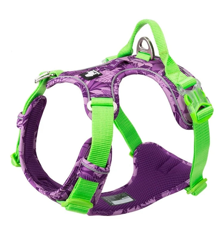 Pet Camouflage Reflective Nylon Dog Harness: Special Edition