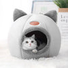 Cozy Cave Nest Cat Bed - Deep Sleep Comfort for Small Dogs and Cats