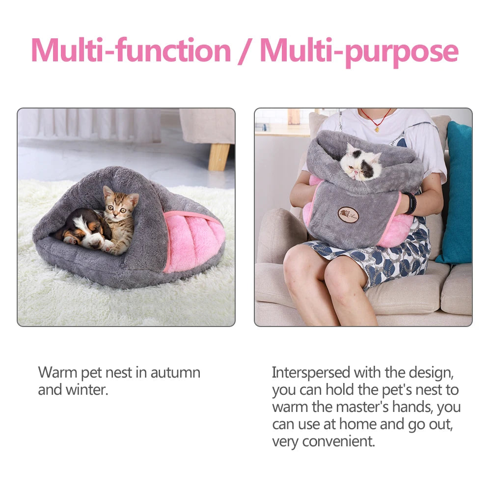 Super Soft Pet Bed House: Cozy Comfort for Your Furry Friend! - Happy Tail Center