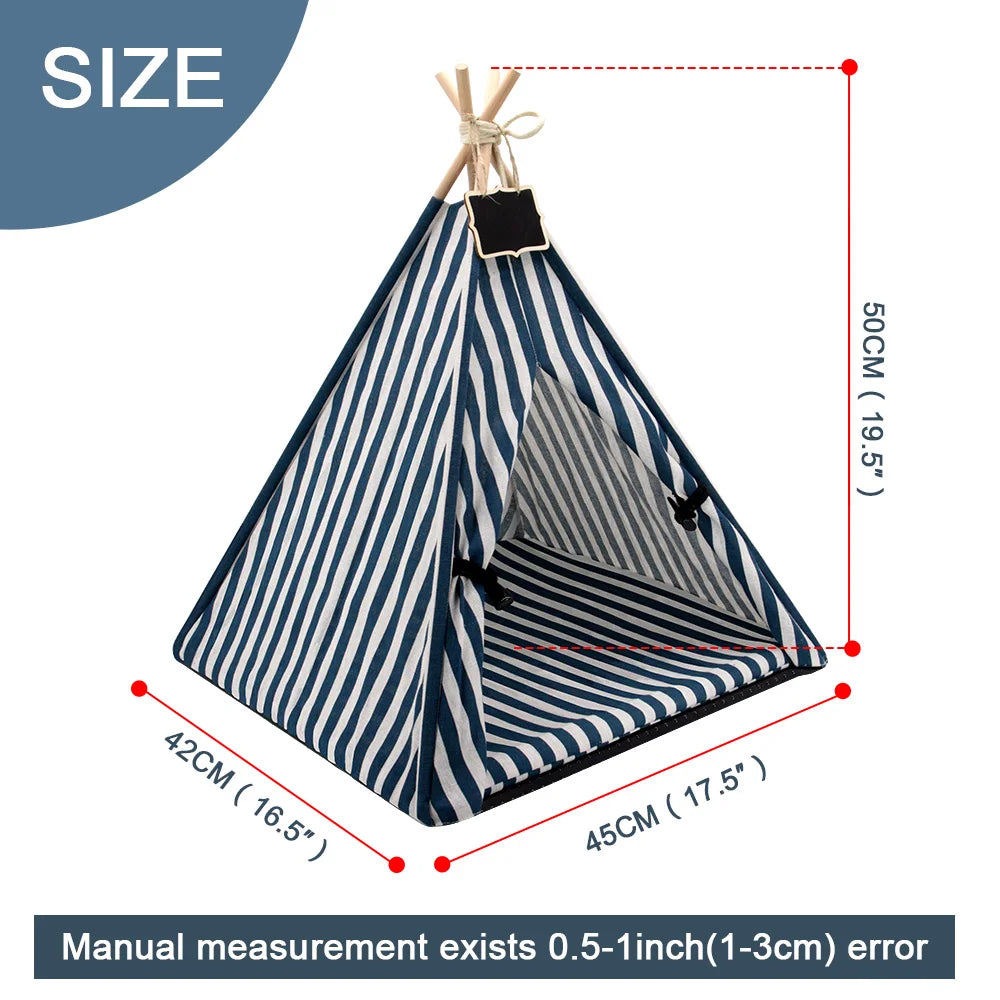 ChicPet Tent Nest Bed | Stylish Retreat for Your Pet - Happy Tail Center