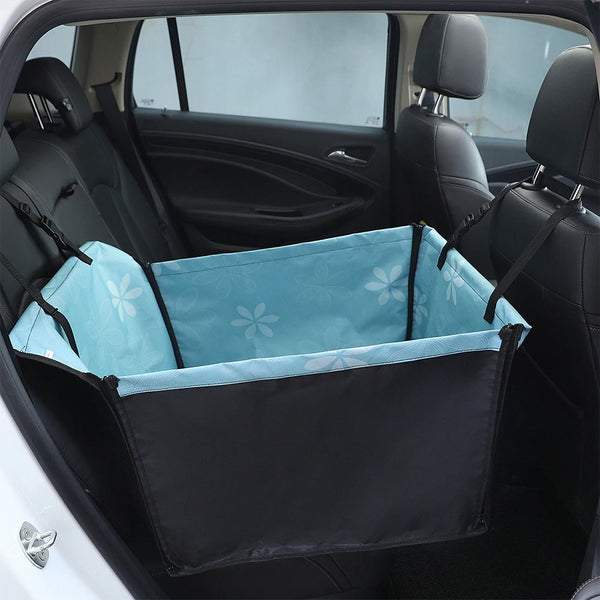 SafeRide Waterproof Pet Car Seat Cover - Travel Safely and Comfortably with Your Pet