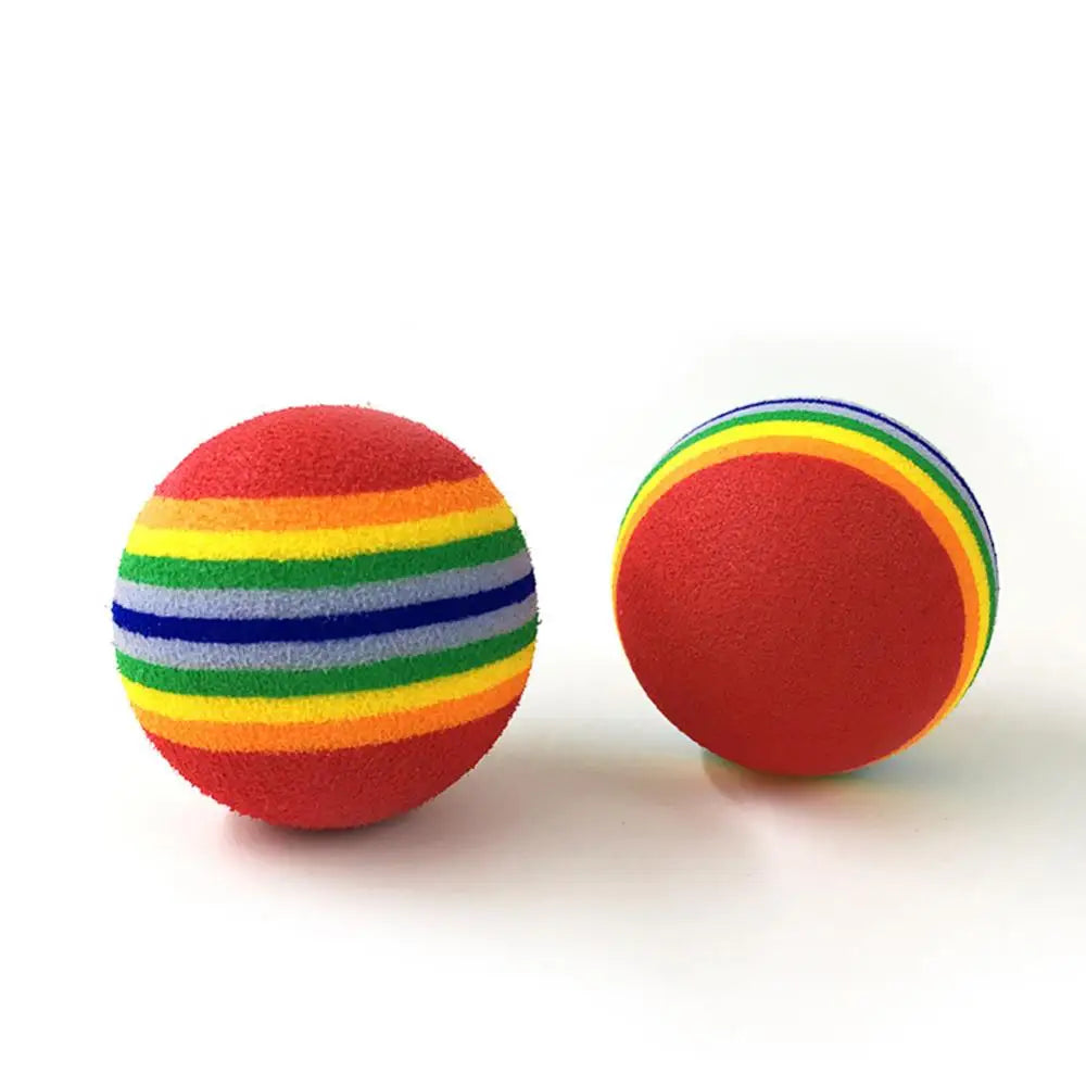 Colorful Interactive Cat Toy Ball - Engaging Toy for Play and Training