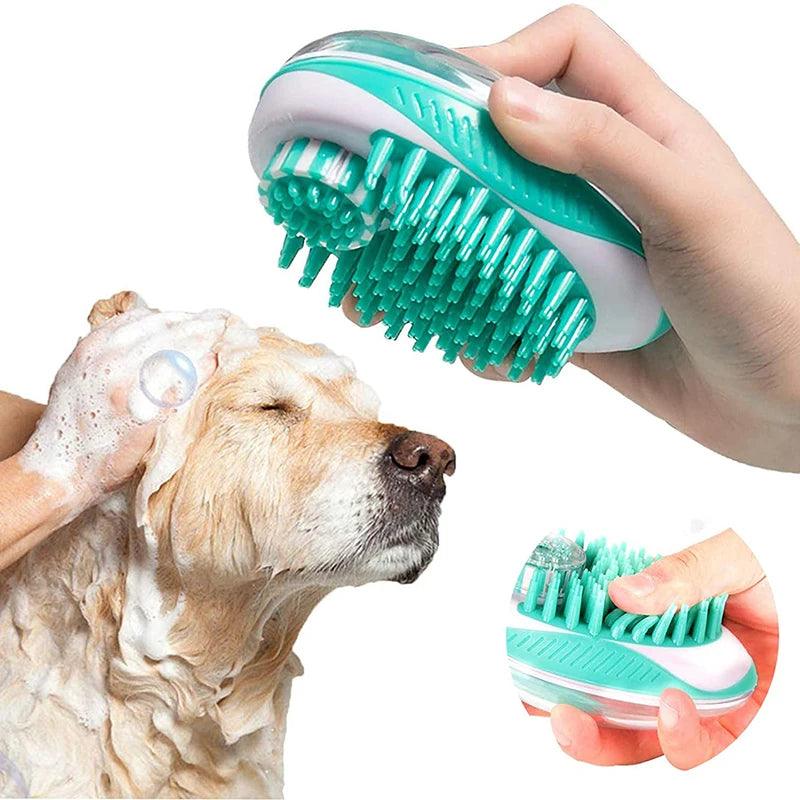 Pet Dog Bath Brush Comb - Happy Tail Center