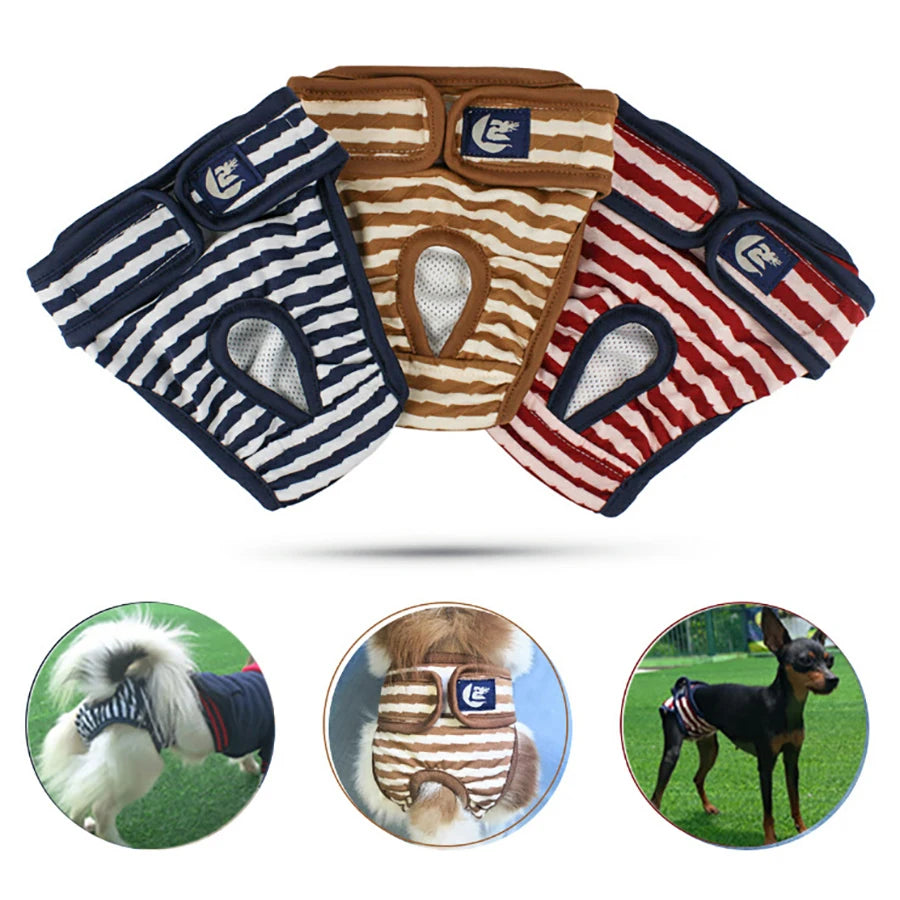 Washable Pet Dog Diaper Physiological Pants - Happy Tail Center